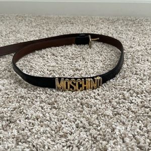 Authentic vintage moschino belt